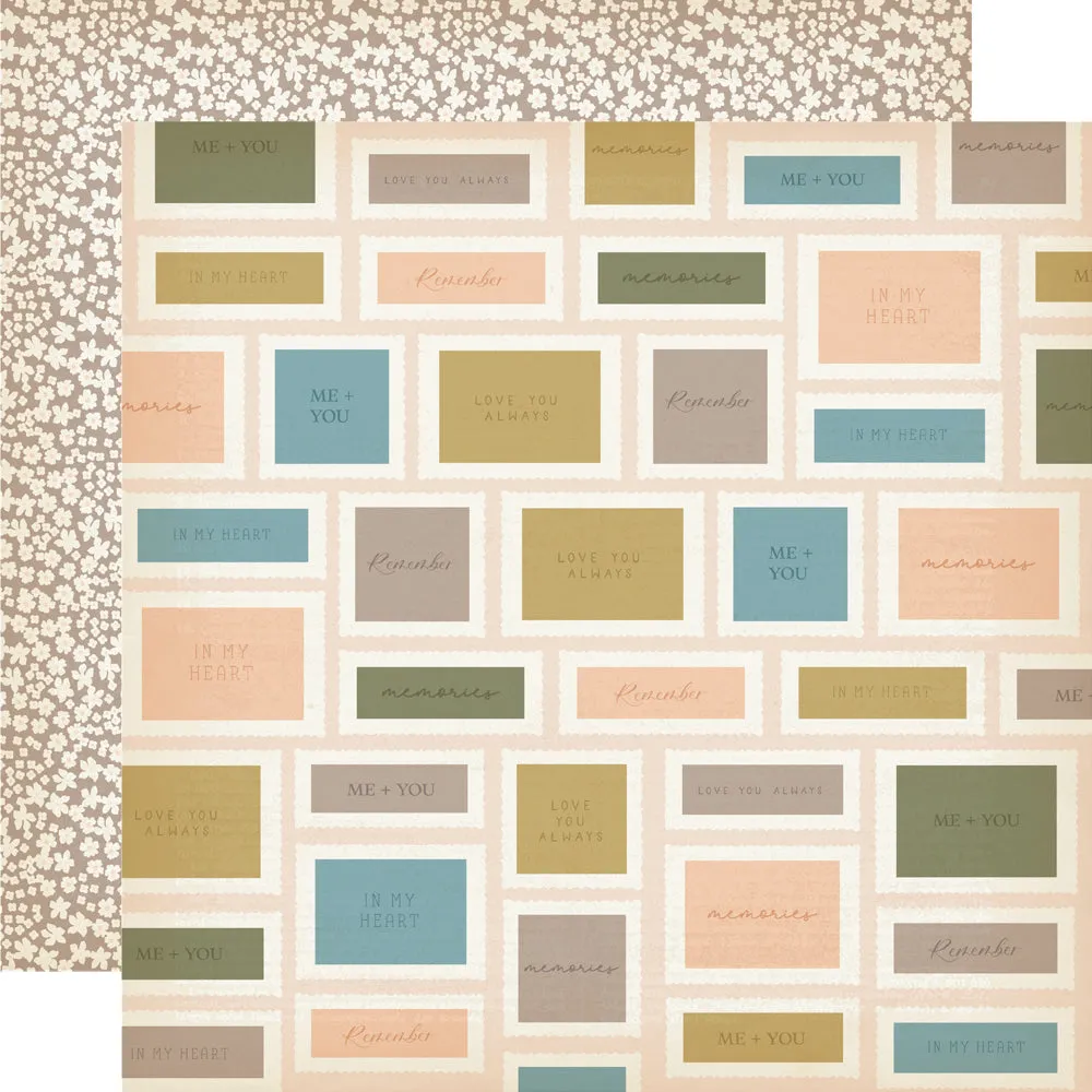 Simple Stories - Remember - 12x12 Single Sheet - So Loved