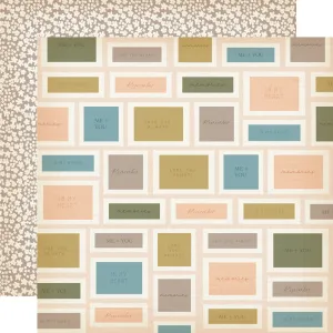 Simple Stories - Remember - 12x12 Single Sheet - So Loved