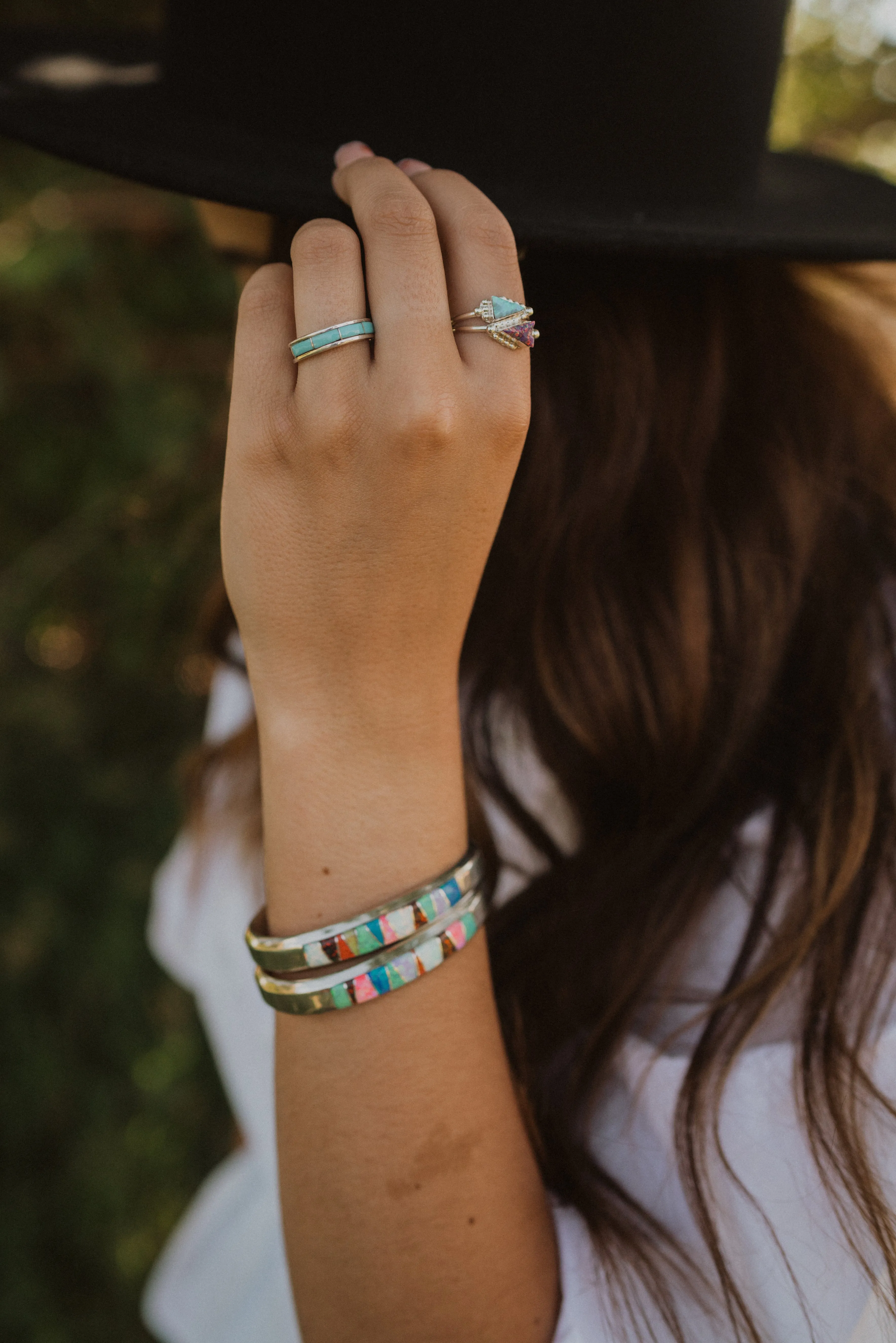 Single Bar Ring | Turquoise