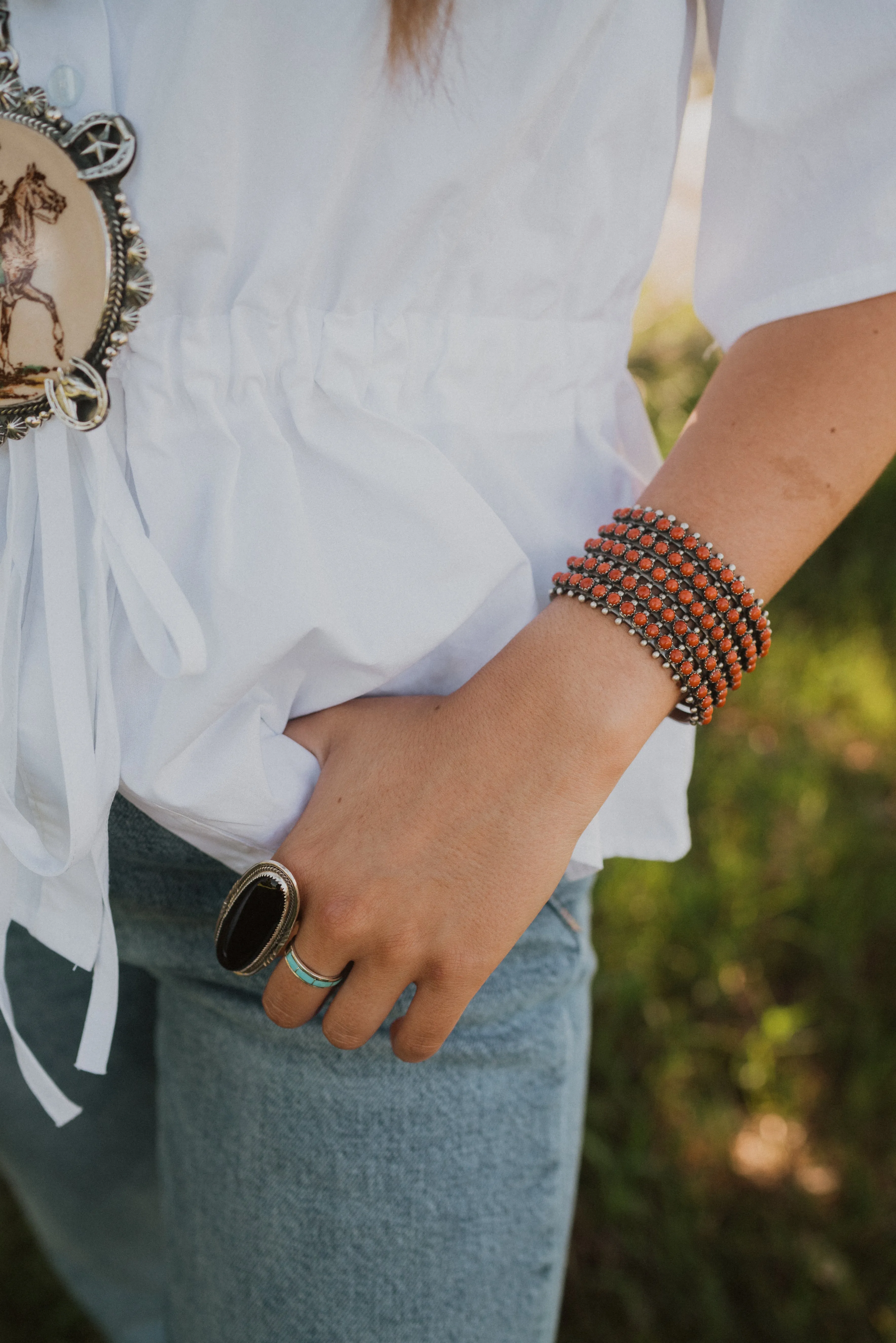 Single Bar Ring | Turquoise