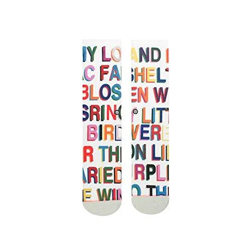 Stance Women's Love Letters Multi Medium Socks