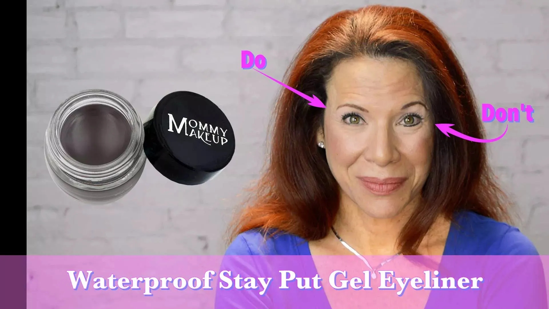 Stay Put Waterproof Gel Eyeliner w/ Micropigments - Amethyst