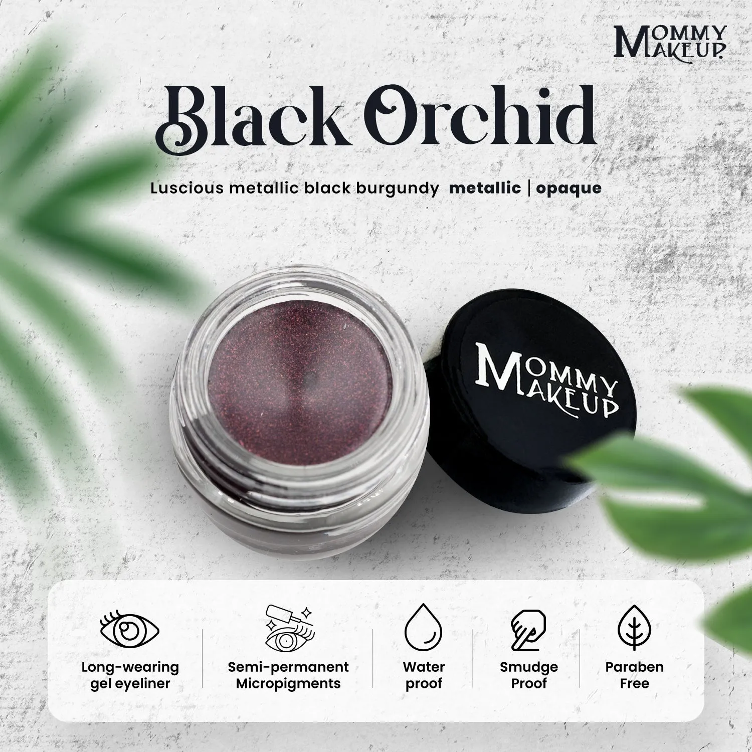 Stay Put Waterproof Gel Eyeliner w/ Micropigments - Black Orchid