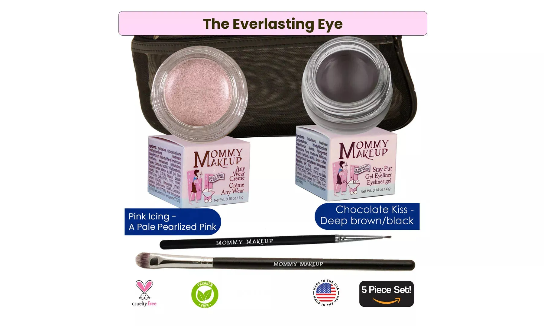 Stay Put Waterproof Gel Eyeliner w/ Micropigments - Chocolate Kiss