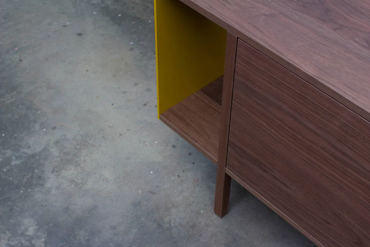 Straight Edge Credenza
