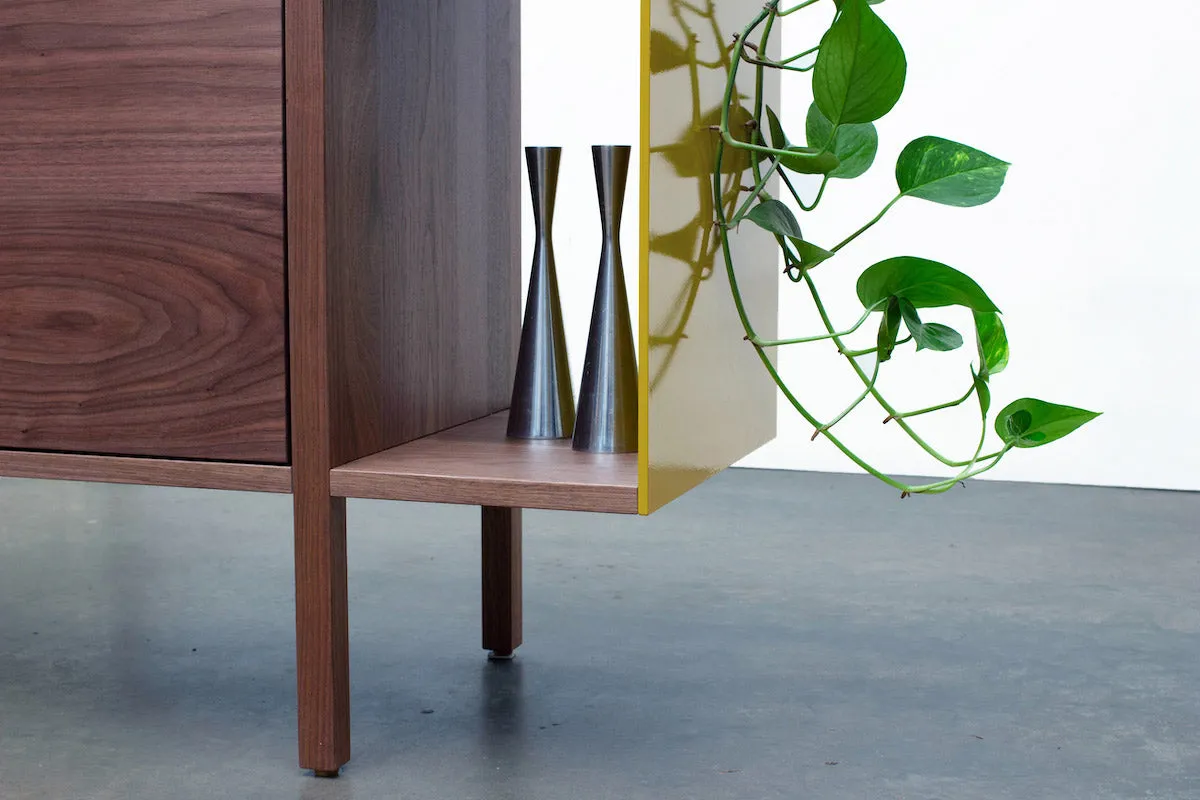 Straight Edge Credenza