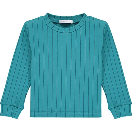 Teal Striped Pyjama Top (Retired)