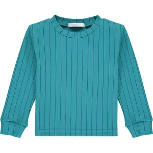 Teal Striped Pyjama Top (Retired)