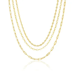 three layer chain | mixed chain