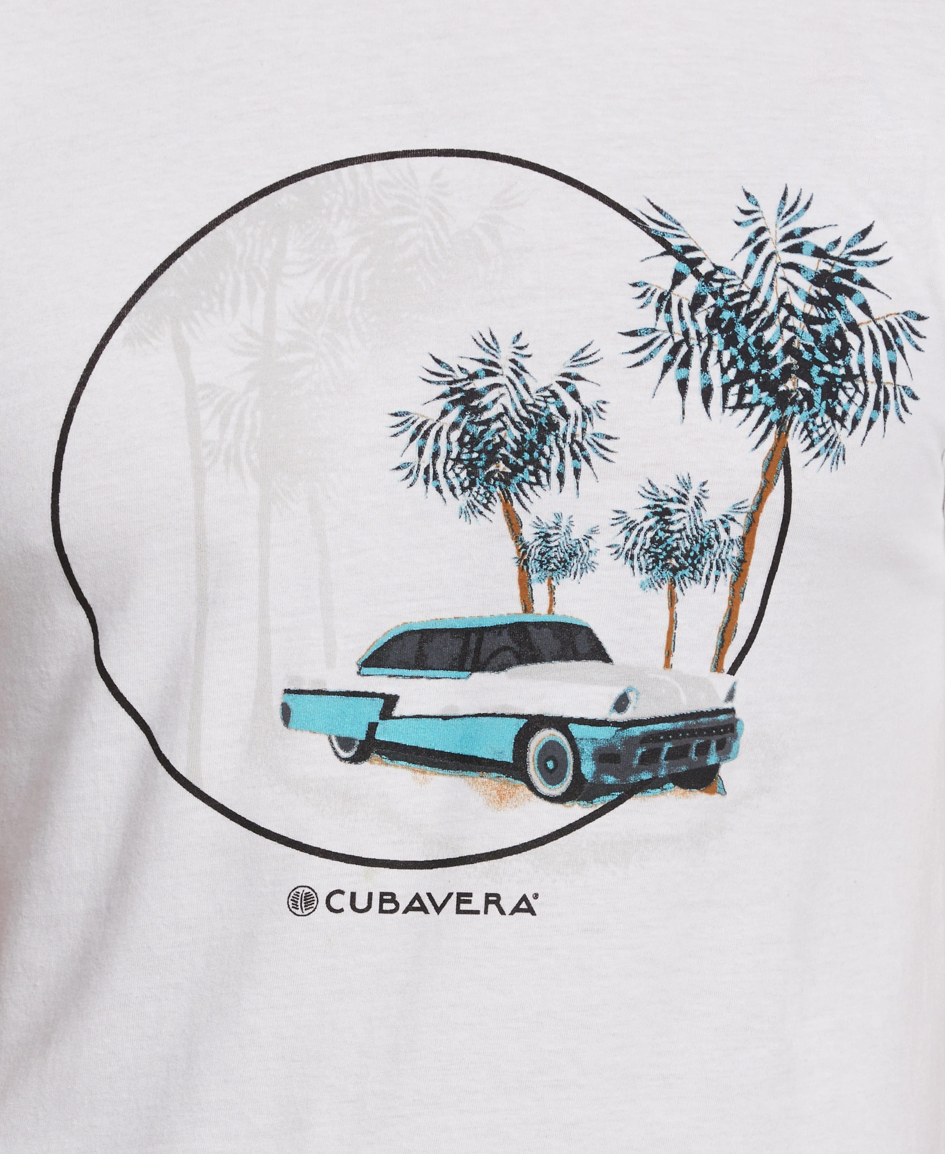 Tropical Car Print Tee