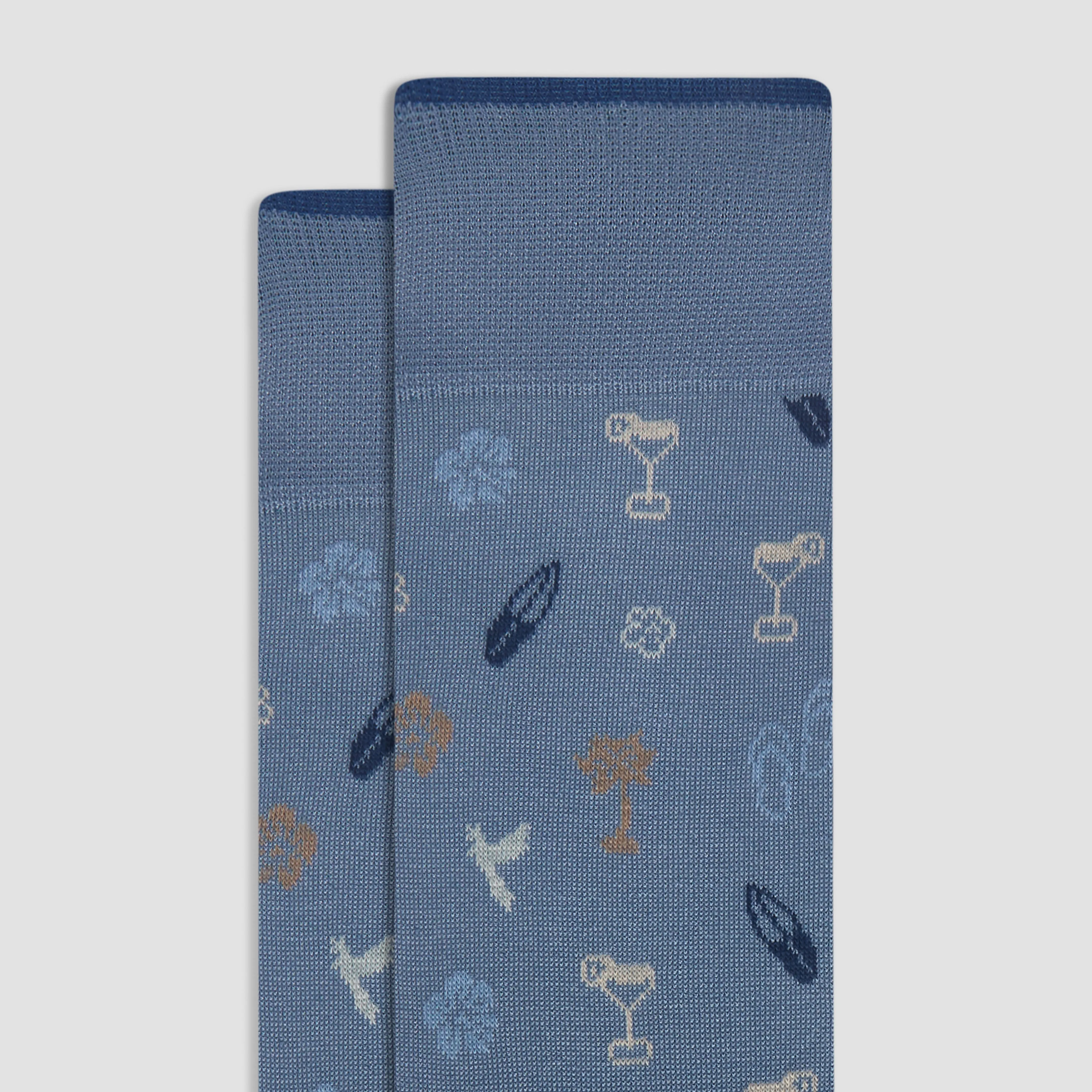 Tropical Cocktail Mid-Calf Socks