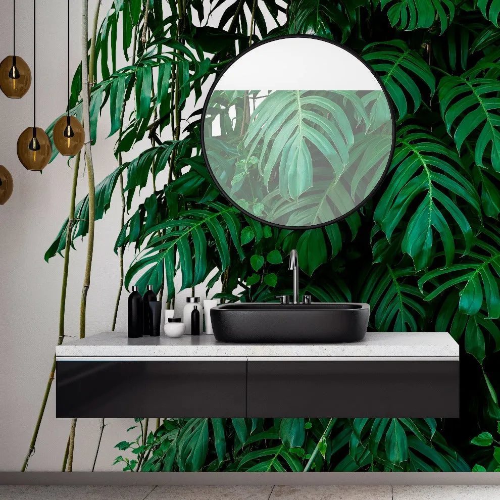 Tropical Jungle Leaves Wallpaper Mural