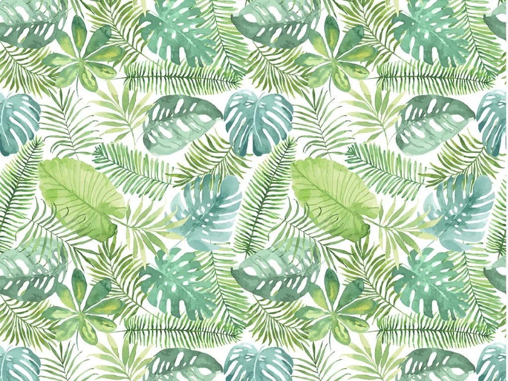 Tropical Leaves Wallpaper Mural