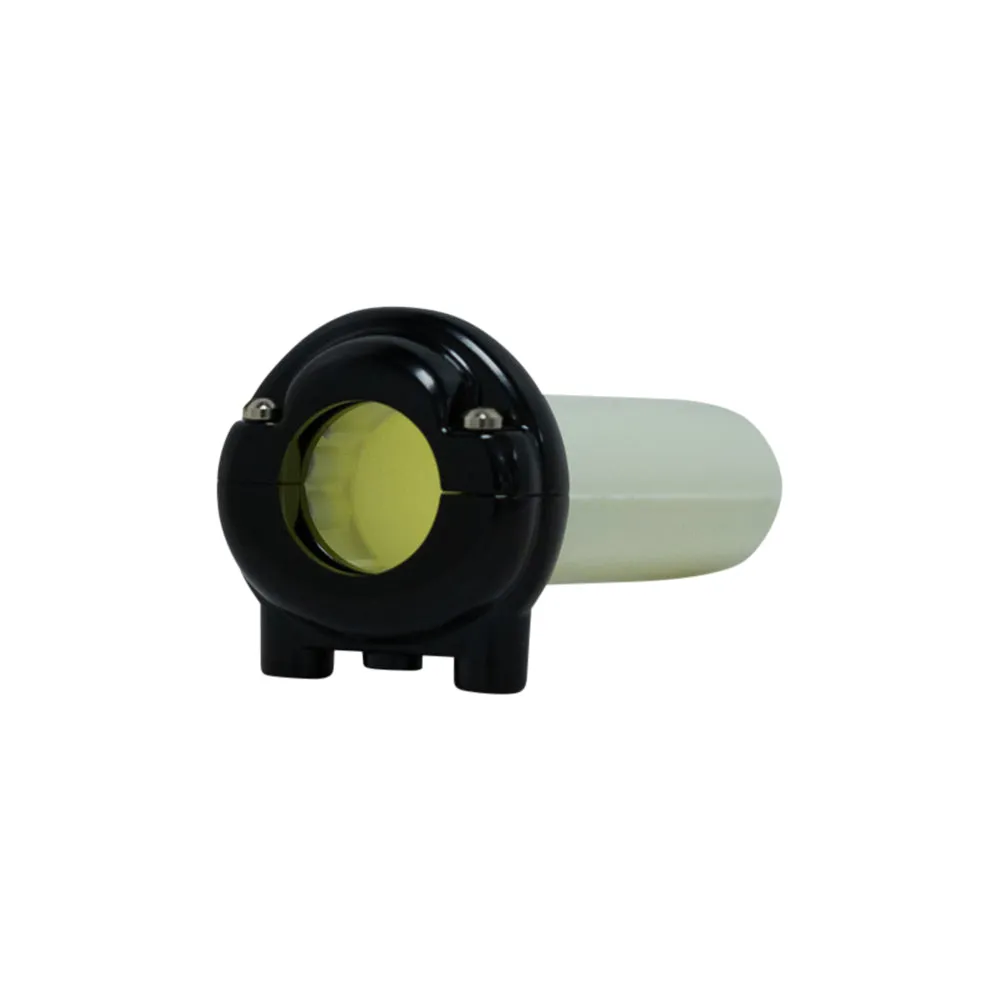 Vintage Style Throttle Assembly - Black - Single Cable