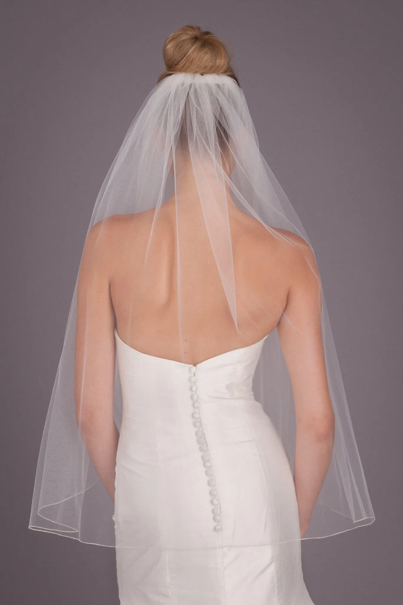 Willow Silver Edge Veil