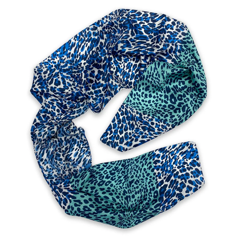 Women's Ocelot Silk Oblong Scarf