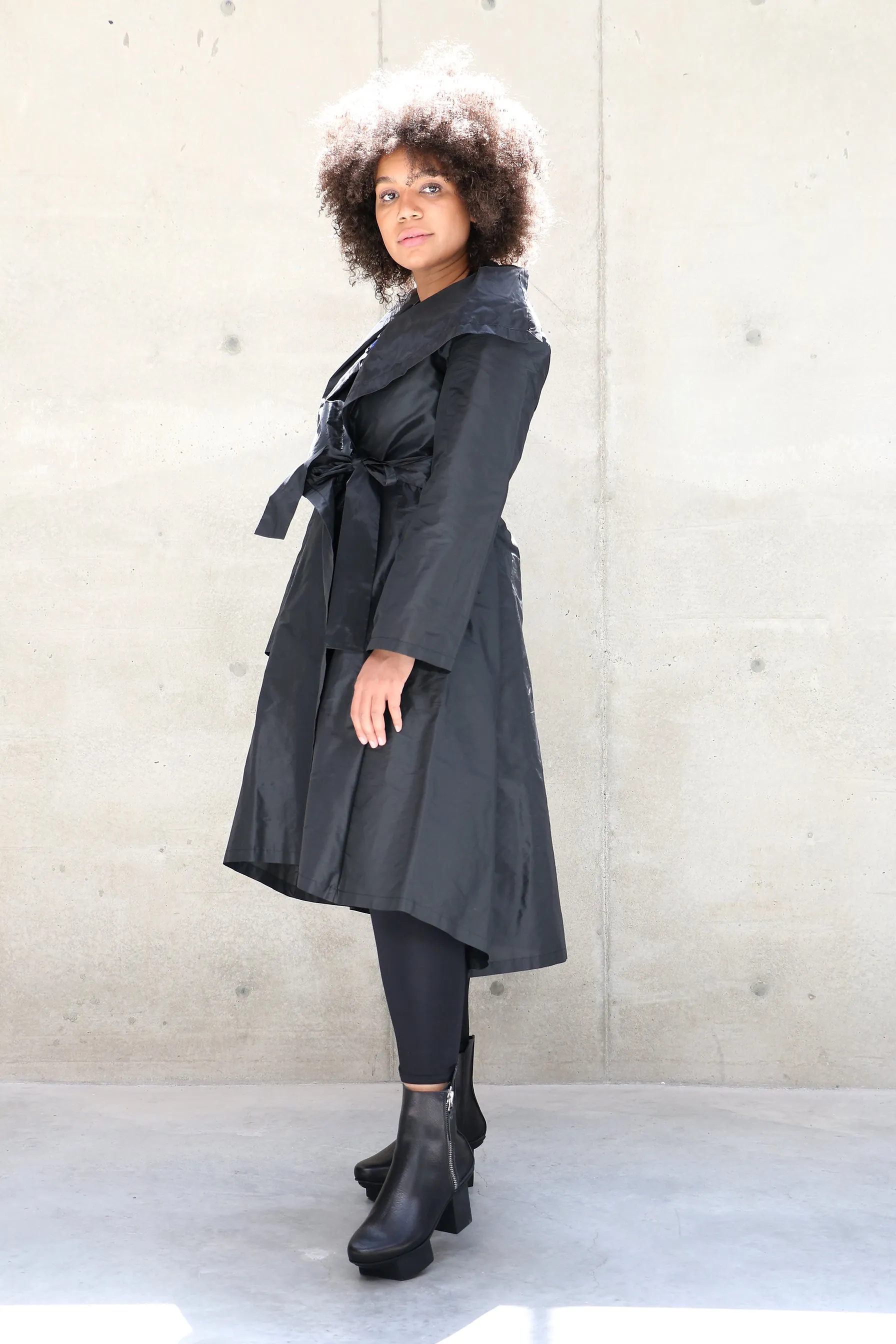 XD Xenia Design Taffeta Zlia Trench Coat