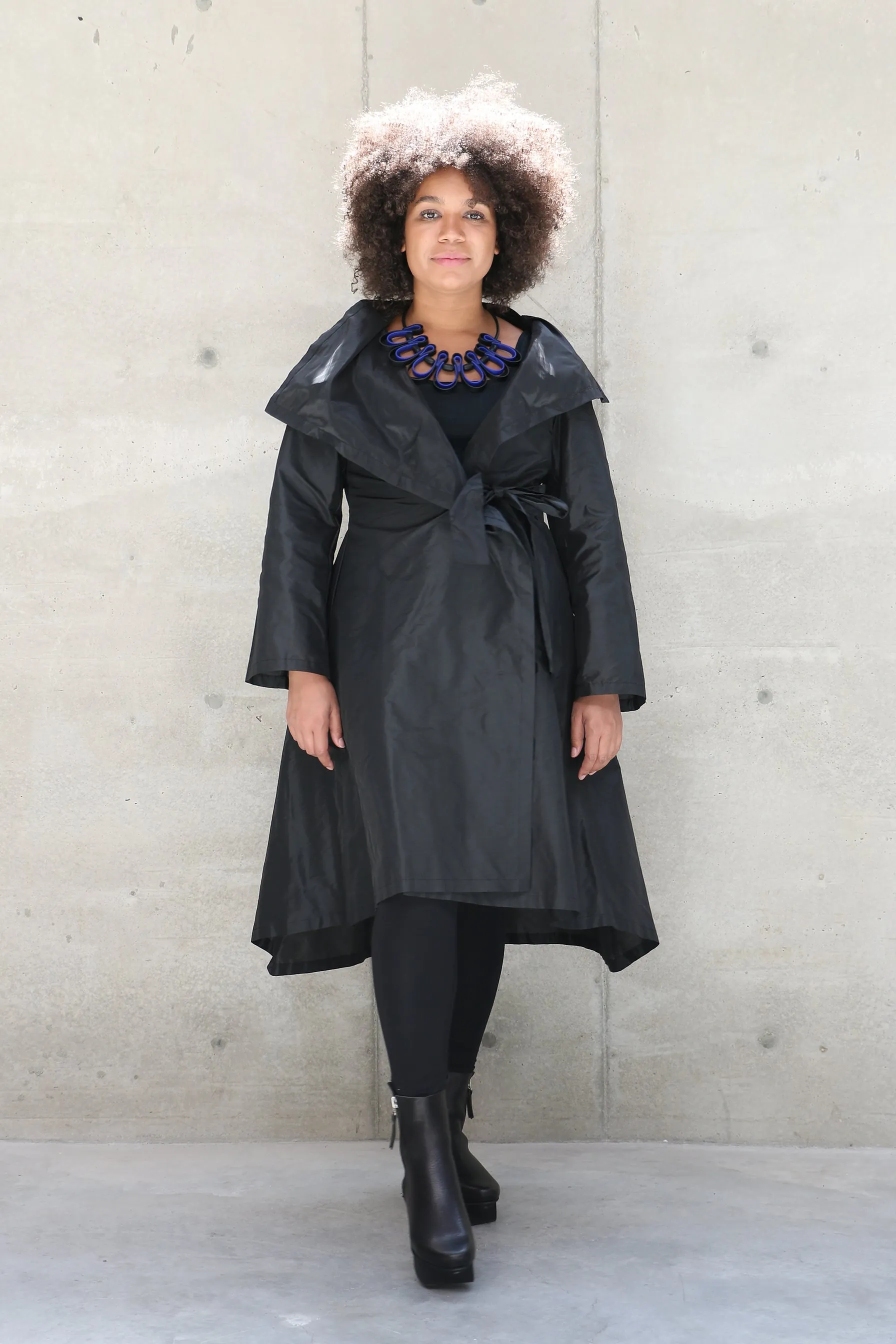 XD Xenia Design Taffeta Zlia Trench Coat