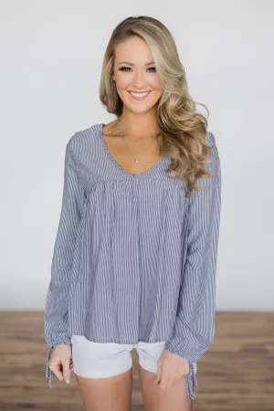 You're Where I Belong Striped Top