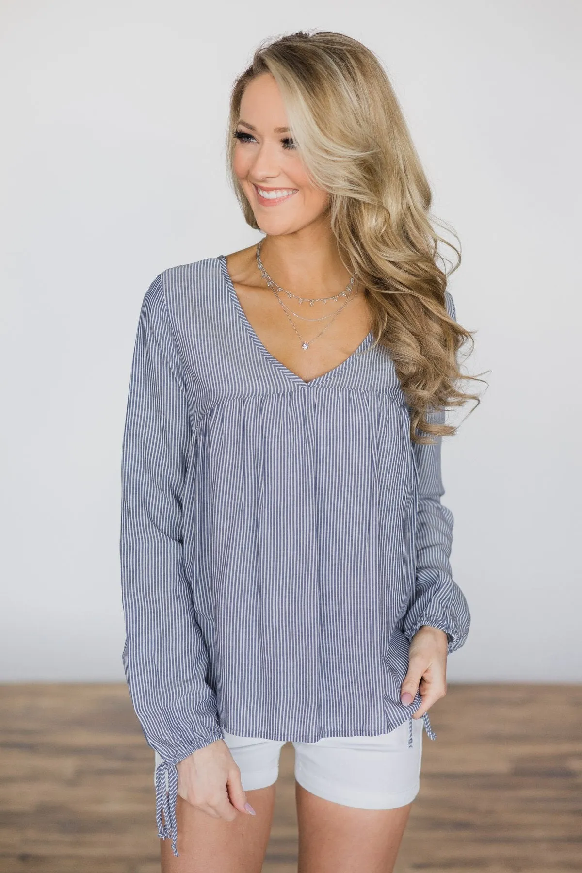 You're Where I Belong Striped Top