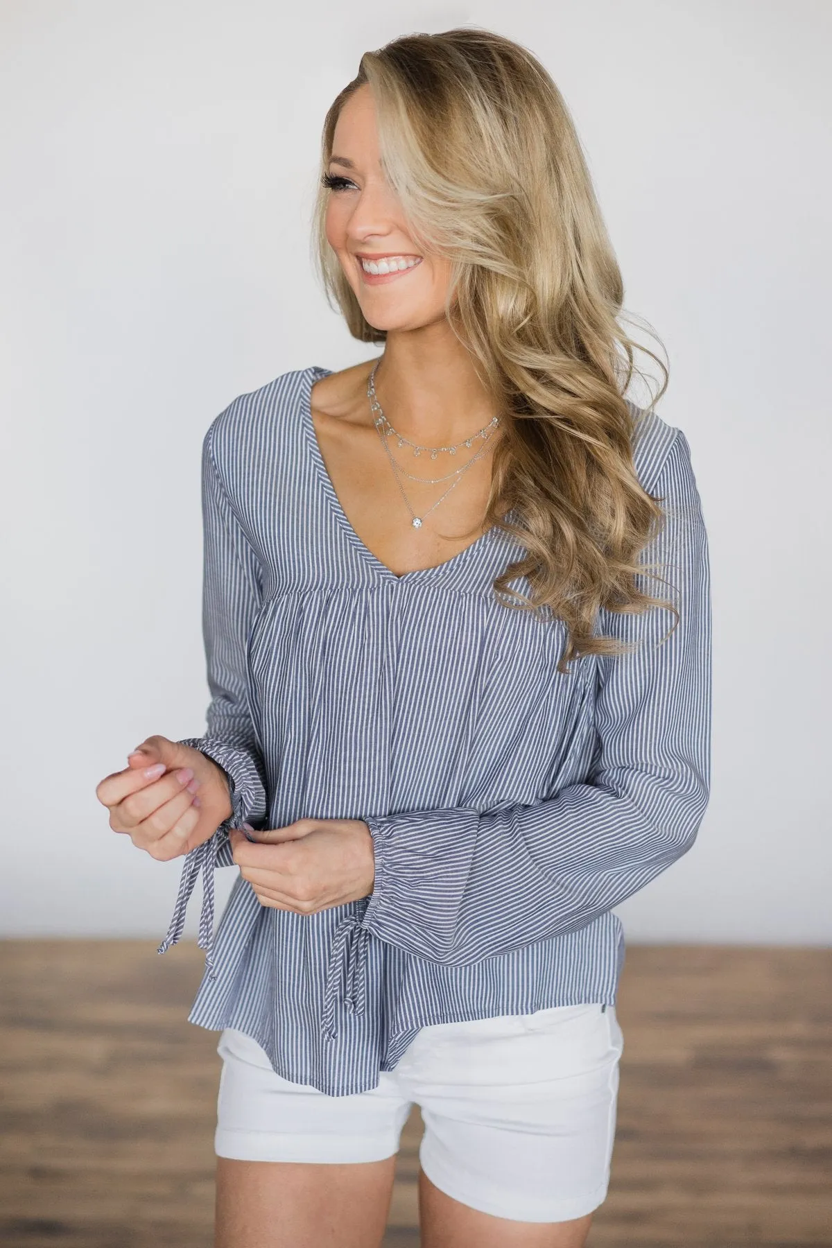 You're Where I Belong Striped Top
