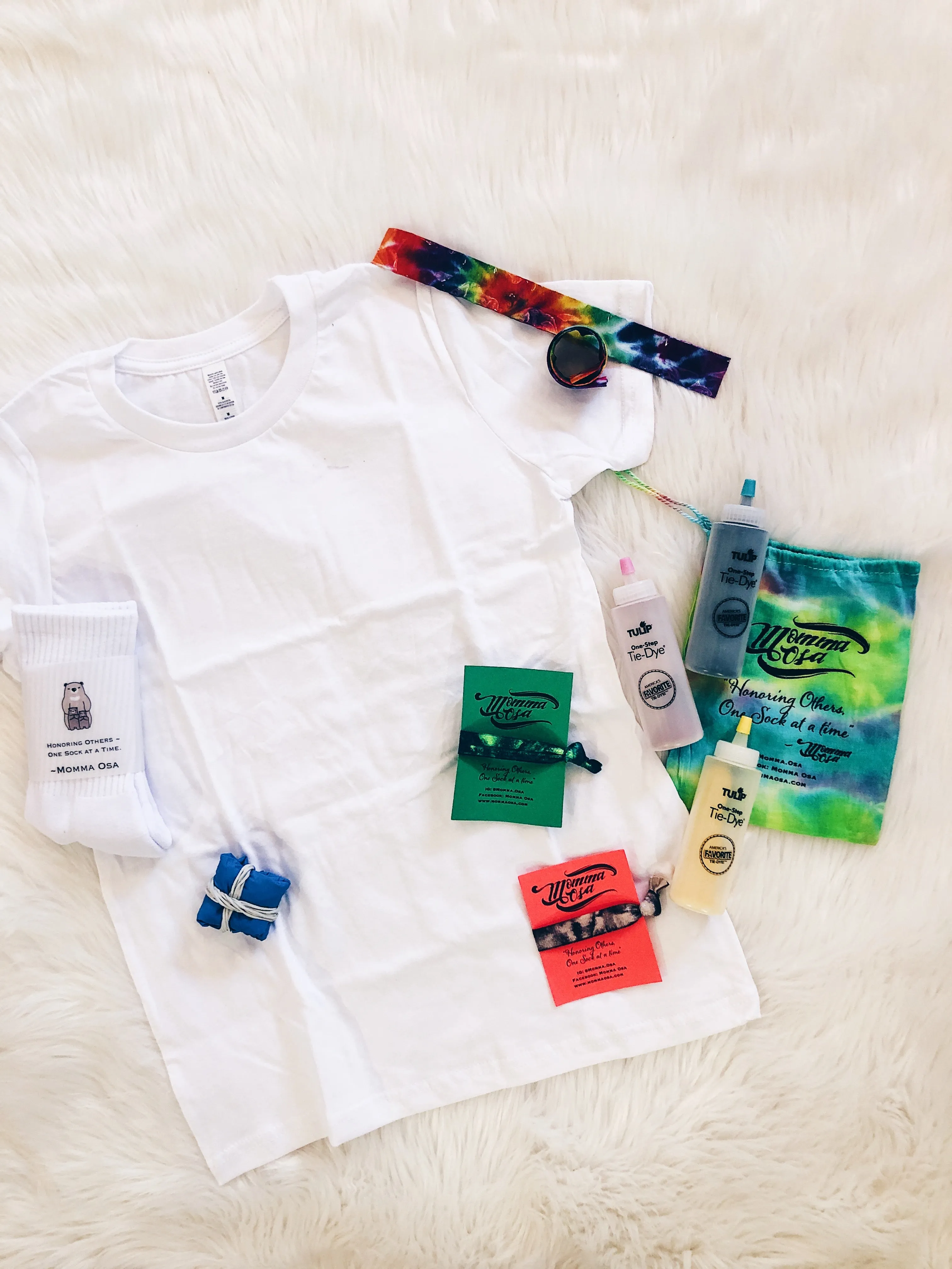 Youth Tie Dye Activity Kit - Tropical Beach